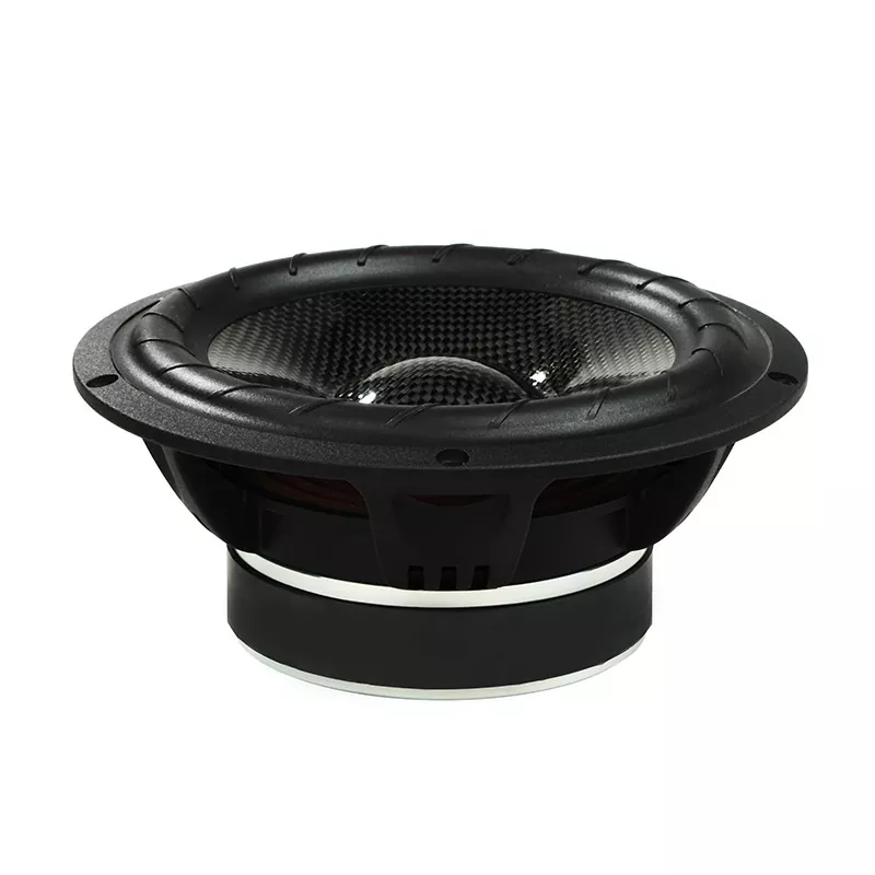 Haut-parleur de voiture 2 voies en fibre de carbone