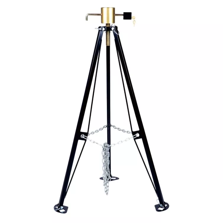 Stabilisateur réglable de la sellette d'attelage