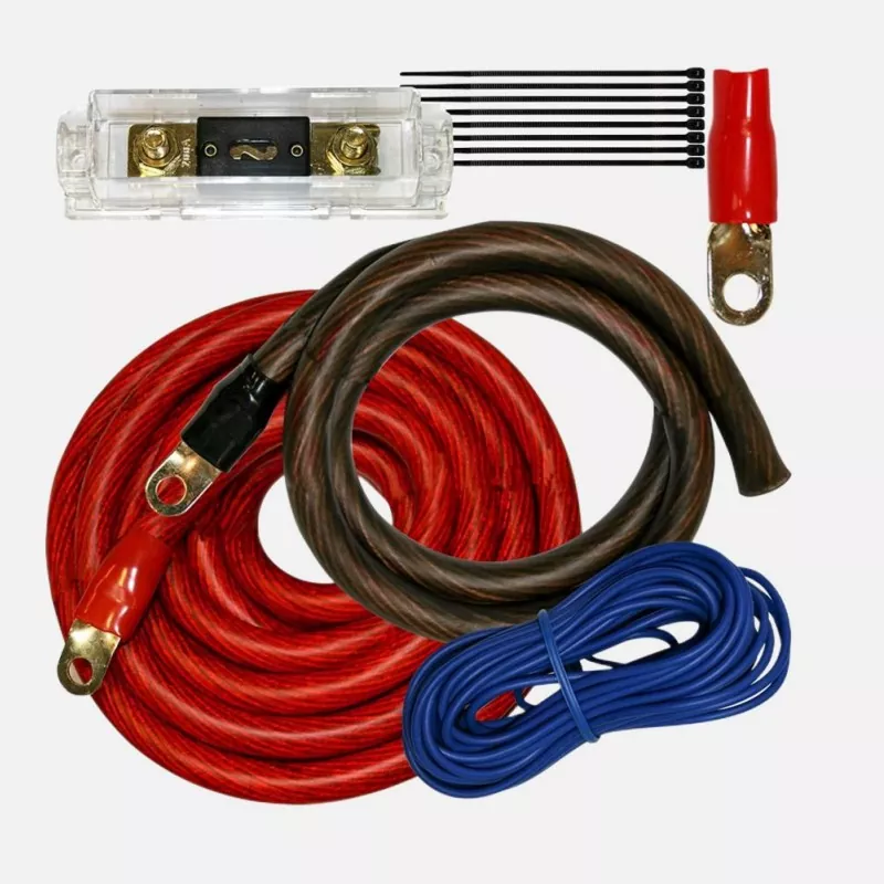 Kit de câble d'alimentation audio de voiture